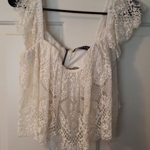 Lace Crop Top